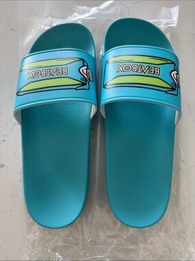 BEATBOX Teal Slide Sandals wine summer pool slides slippers slip ons 42 11 9 Uni